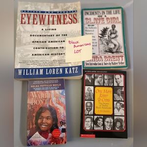 Book Black Americans LOT /